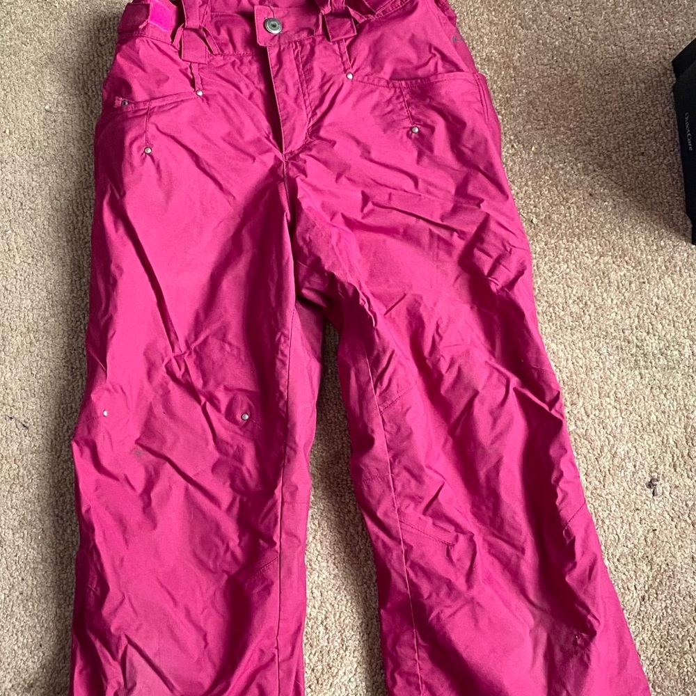 Girls Snow Pants. Size 10/12 Youth.